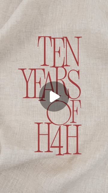 Instagram reel celebrating ten years of Hearts for the Homeless