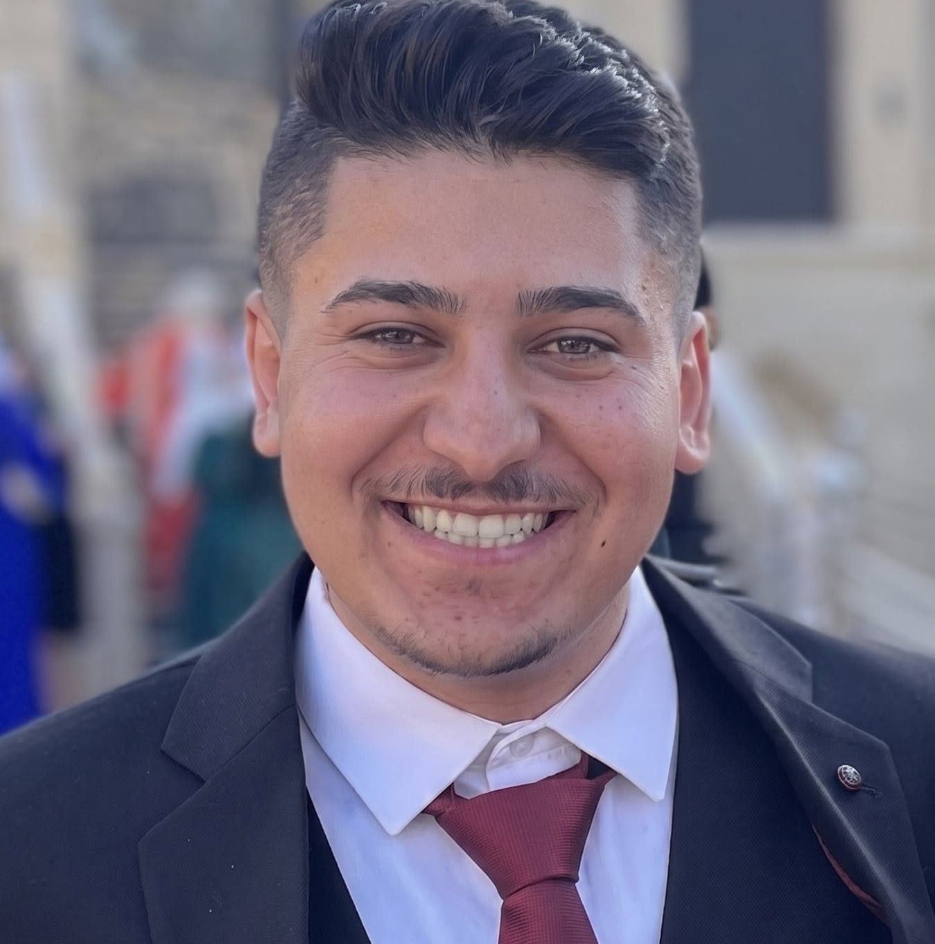 Ibrahim AlShdaifat, marketing volunteer